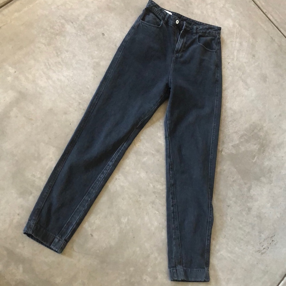 Tall mom jeans